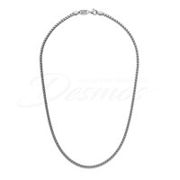 Collana Desmos Uomo in Argento FISH BONE W 51 - FISH BONE W 51